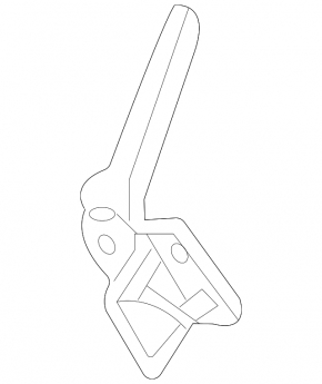 Volkswagen ID.4 21-23 hood release lever under the hood