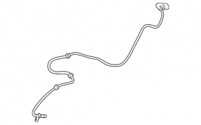 ABS sensor rear right Mercedes GLA 14-20