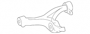 Lower front left control arm Mercedes R-class W251 06-13