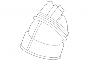 Air duct for angular filter Hyundai Elantra AD 17-20 1.4 1.6 2.0