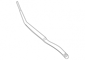 Right windshield wiper arm for Nissan Murano z51 09-14