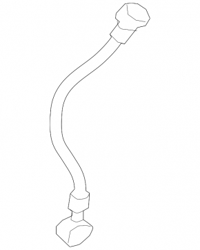 Brake hose front left Infiniti QX50 19-20