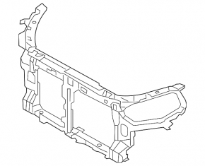 Hyundai Azera 12-17 TV radiator panel