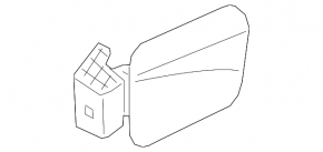 Fuel filler door for the Hyundai Azera 12-17