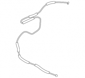 Trunk lock release cable Honda Clarity 18-21 usa, broken