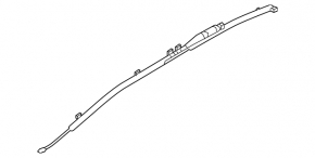 Airbag side curtain airbag left Hyundai Veloster 12-17