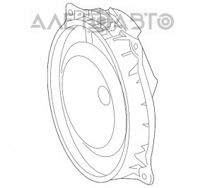 Front left door speaker for Toyota Highlander 2014-2019