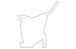 Right front bumper air duct for Hyundai Elantra AD 19-20