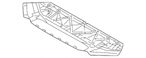 Front Bumper Guard Audi A4 B9 17