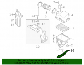 Mazda CX-50 23-25 Air Filter Housing Bracket