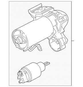 Starter BMW 3 F30 14-18 328d, manual transmission