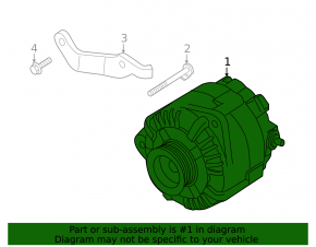 Nissan Pathfinder 13-17 Generator Rustles