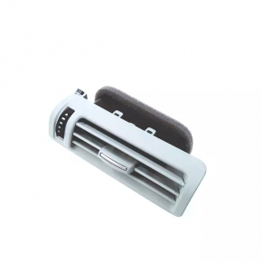 Right central pillar trim deflector Audi A6 C7 12-18 gray, broken fasteners