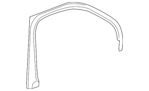 Door trim inner front right Audi Q7 16-