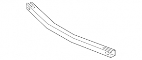 Lower front bumper reinforcement for Toyota C-HR 18-23 Turkey built