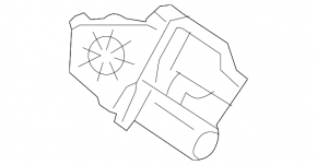 Window lift motor front left VW Jetta 11-14 USA with door computer