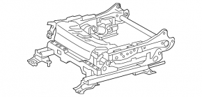 Motor for adjusting the lower cushion of the passenger seat Lexus ES300h ES350 13-18 rear