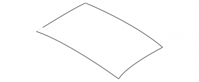 Front panoramic glass for Kia K5 21-26