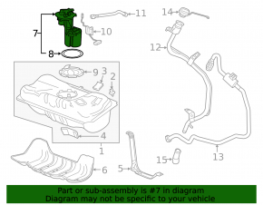Fuel pump Chevrolet Volt 16-