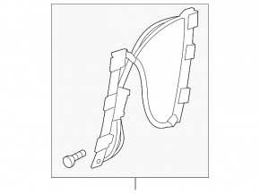 Window lifter with motor front left Audi A4 B8 08-16