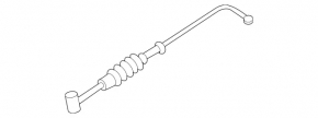 Rear hood release cable Mercedes W164 ML