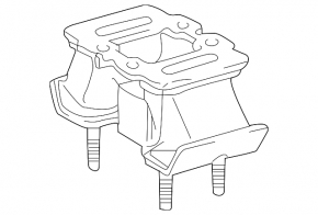 Rear engine mount for Lexus GS200t GS350 13-19