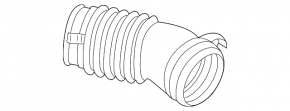 Air duct for filter Honda Accord 13-17 hybrid, rubber