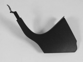 Front pillar trim lower left Dodge Challenger 09- black