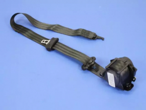 Driver's seat belt Fiat 500 12-19 black