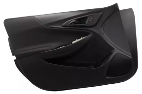 Door trim card front left Chevrolet Malibu 16- cloth black