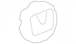 Center cap for disk R17 Honda Insight 19-22
