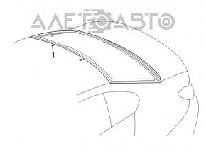 Rear window BMW 3 G20 19-24