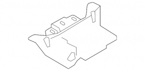 Left engine mount for Volkswagen Golf 22-25