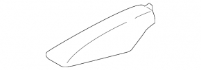 Front left roof rail cap for Lexus GX470 03-07