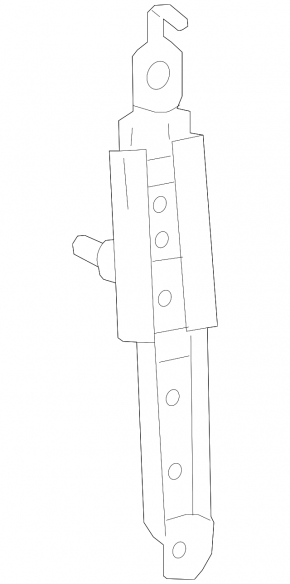 Driver's seat belt bracket Toyota Rav4 19-25