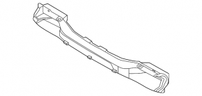 Kia K5 21-24 rear bumper reinforcement