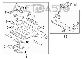 Front camera Subaru Outback 15-19 on the windshield
