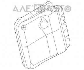 Block ECU engine computer Toyota Rav4 2.4 06-09
