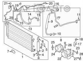 Nissan Leaf 11-12 Air Conditioning Compressor
