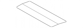 Front right trunk floor for Subaru Forester 19-21 SK black