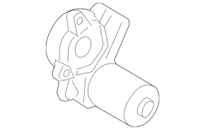 Ford Edge 15-24 Rear Left Caliper Motor