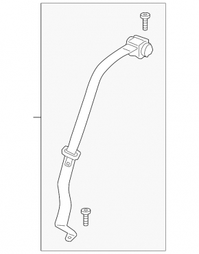 Lincoln MKZ 13-20 rear left seat belt, beige, without SRS, dry-cleanable