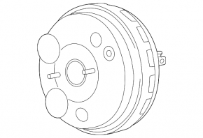 Vacuum booster Ford Escape MK3 17-19 under start stop