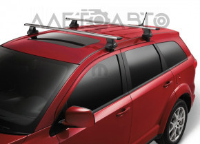Cross rails 2 pcs Jeep Cherokee KL 14 - graphite, worn