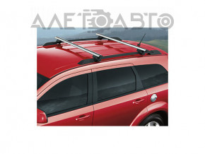 Cross rails 2 pcs Jeep Cherokee KL 14 - graphite, worn