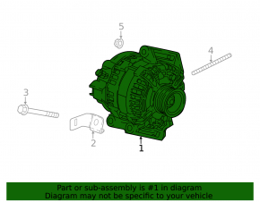Generator GMC Terrain 18- LYX, LSD