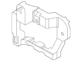 Left fog light bracket for Nissan Rogue 21-23