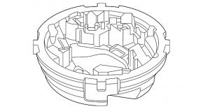 Foam plastic for Volvo XC40 19-25 tool for spare tire