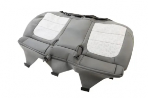 Rear row of seats 2nd row Chevrolet Bolt EUV 22-23 leather dark gray with light gray insert