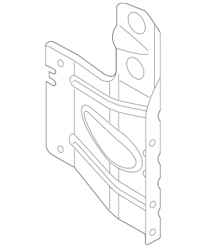 Auxiliary Cooling Pump Bracket for Audi E-Tron 19-23